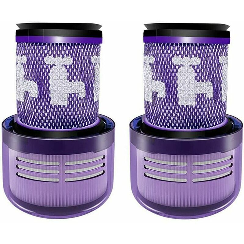 Lot de 2 filtres HEPA pour aspirateur dyson V12 Detect Slim - Pièce de rechange Cartouche Hoover,Compatible avec