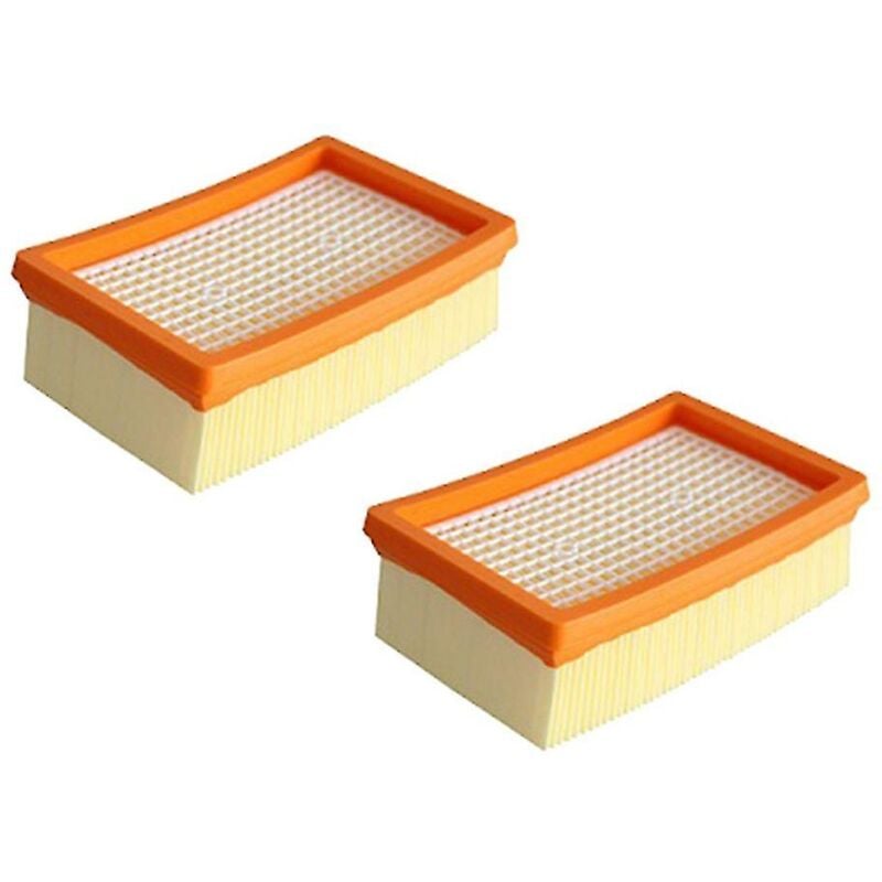Lot de 2 filtres Hepa pour Karcher Mv4 Mv5 Wd5 Wet & Dry 2.863-005.0