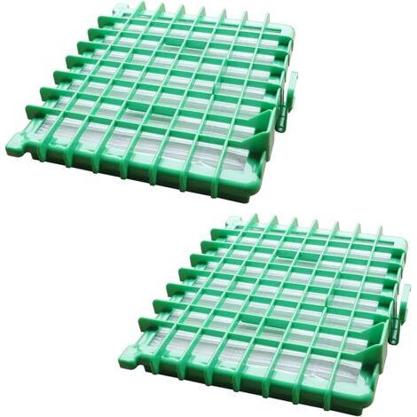 Lot de 2 filtres HEPA ZR002901 pour Rowenta Silence Force, Silence Force Compact, Silence Force Extreme, X-Trem Power/XL/Allergy Care Pièces de rechange RO4323 RO4523 RO5729 RO5762 RO5822 RO5825