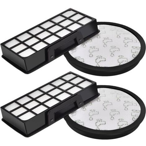 Lot de 2 Filtres HEPA ZR006001 pour Aspirateur Rowenta RO69 Filtrage Élevé 99,97% Restaure la Puissance d'Aspiration et Protège le Moteur