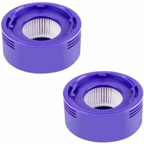 Lot de 2 filtres lavables de rechange compatibles avec Dyson V7 V8 Animal Absolute Motorhead Aspirateur sans câble Post-Moteur