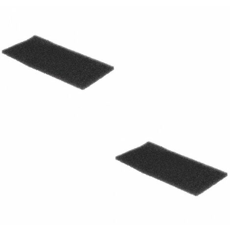 Lot de 2 filtres mousse d'origine (481010354757) Sèche-linge