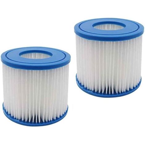 Lot de 2 filtres pour polpure Estate Escapes Filtre Type D, Vagues d'été P57100102 pour SFS-350 RP-350 RP-400 RP-600 RX-600…