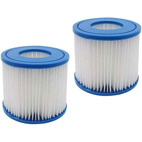 Lot de 2 filtres pour polpure Estate Escapes Filtre Type D, Vagues d'été P57100102 pour SFS-350 RP-350 RP-400 RP-600 RX-600…