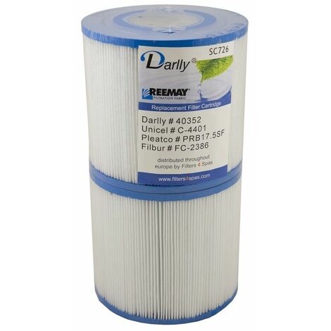 Lot de 2 Filtres pour Spa 40352 / PRB17.5SF / C-4401