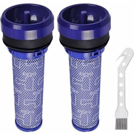 Lot de 2 Filtres Pré-Moteur pour Aspirateur Dyson DC37 DC33C DC39 DC28C DC53 92341301, lavables Pre Motor Filtres pour aspirateur Dyson, 2 filtres et 1 outil de nettoyage（DC39）