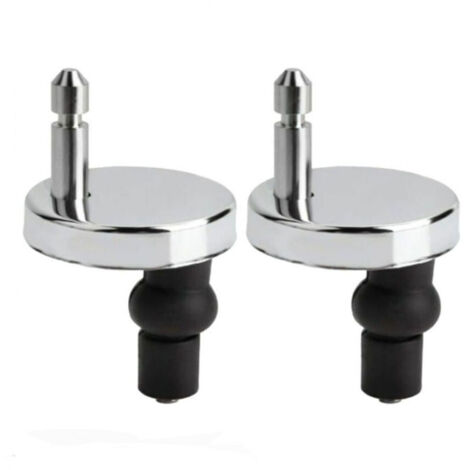 Lot de 2 Fixation Abattant WC Universelles Abattant de Toilettes à Charnière Couvercle de Toilettes Abattant Fixations,Convient à Toutes Sortes de Styles de Toilettes,Montage Facile
