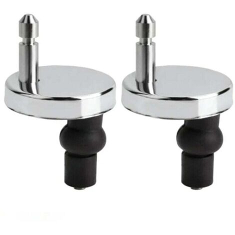 Lot de 2 Fixation Abattant WC Universelles Abattant de Toilettes Charnire Couvercle de Toilettes Abattant Fixations Abattant de Toilettes Remplacement Fixation pour Sige de WC Abattant WC Fix