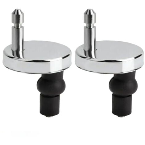 COOCHEER Lot de 2 Fixation Abattant WC Universelles Abattant de Toilettes Charnire Couvercle de Toilettes Abattant Fixations Abattant de Toilettes Remplacement Fixation pour Sige de WC Abattant WC Fix