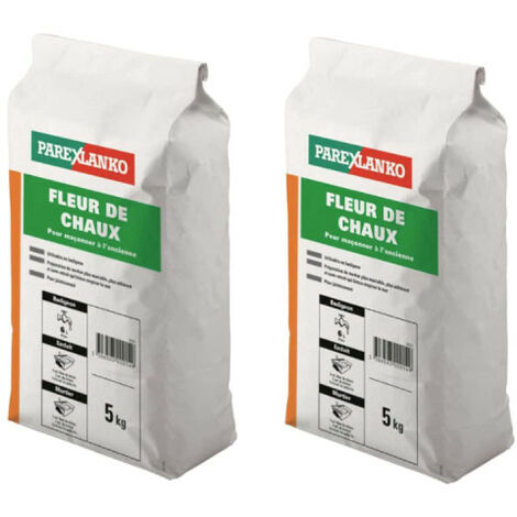 Lot de 2 Fleurs de chaux PAREXLANKO - 5kg