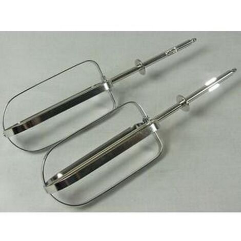 Lot de 2 fouets en inox