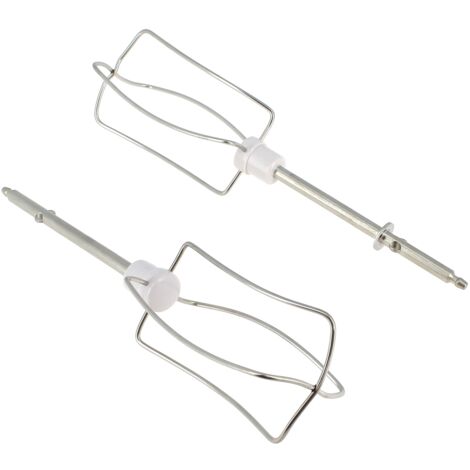 Lot de 2 fouets xj901301 – Compatible avec batteurs Seb, Moulinex, Tefal – Accessoire essentiel pour cuisine – Longueur 20cm - ss-989633