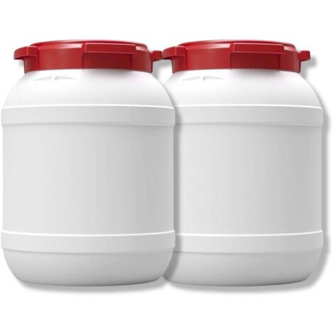Lot de 2 Fûts CurTec 26L en HDPE : Stockage et Loisirs Sécurisés