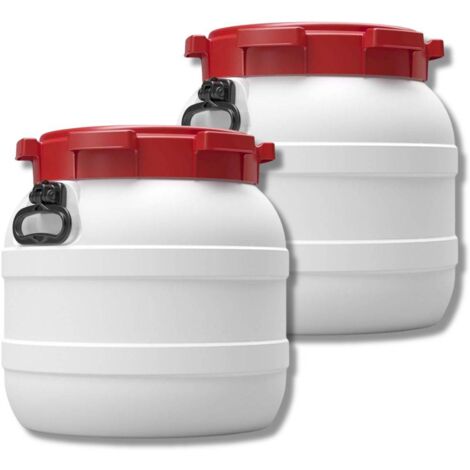 Lot de 2 Fûts CurTec 42L en HDPE : Stockage et Loisirs Sécurisés