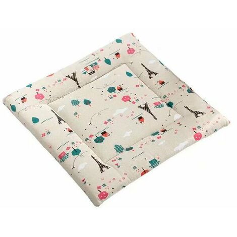 Lot de 2 galettes de Chaise 45x45, Coussin décoratif Coussin Coussin de Chaise Coussins de Jardin surpiqûres en Un Motifs différents, Polyester