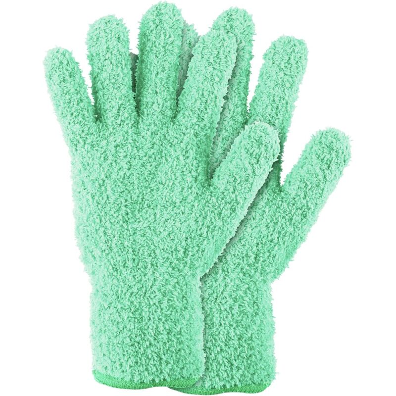 Lot de 2 gants de nettoyage en microfibre pour voiture, réutilisables, lavables, en polaire corail, pour la cuisine, la maison, les stores, les Lot de 2 gants de nettoyage en microfibre pour voiture, réutilisables, lavables, en polaire corail, pour la cuisine, la maison, les stores, les