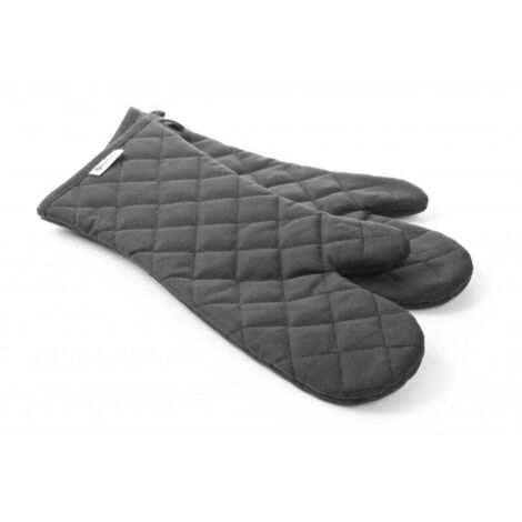 Lot de 2 gants de protection thermique pour four - Hendi 556610