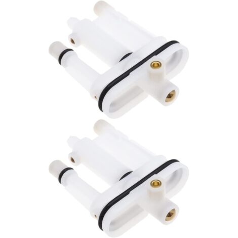 Lot de 2 gicleurs principaux de carburateur 592804 559648 596521 – Compatible Briggs & Stratton 450E – Plastique durable pour installation rapide