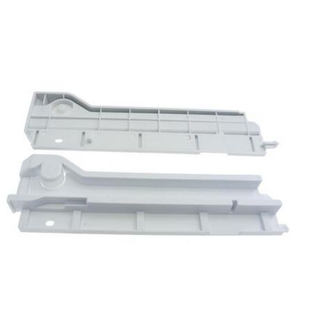 Lot de 2 glissieres bac a légumes