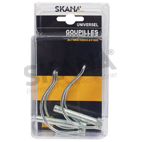 Lot De 2 Goupilles Automatiques. ø : 8 Mm Longueur : 50 Mm.