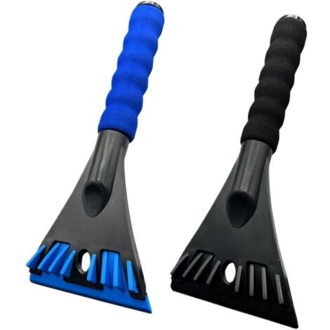 Lot de 2 Grattoirs à Glace pour Auto (26 cm), en ABS avec poignée ergonomique antidérapante, parfaits pour déneiger pare bri