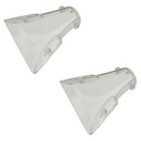 Lot de 2 Housse de rechange en forme de queue de poisson, extracteur de tapis de voiture pour Karcher Puzzi 8/1 puzzi10/1