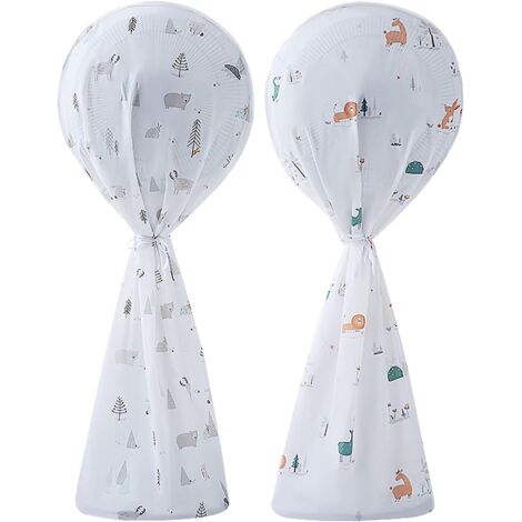 Lot de 2 housses anti-poussière pour ventilateurs électriques, protections anti-poussière avec fermeture éclair pour le rangement hivernal (60140cm)