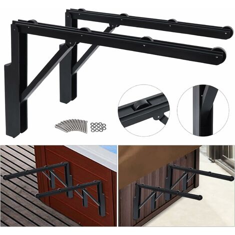 Lot de 2 Housses de Protection Lifter pour Bain à remous, Housse de Baignoire et élévateur, Support de Levage, châssis à Rouleaux, système de Levage Noir, capacité de Charge de 35 kg