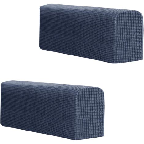Lot de 2 housses de protection pour accoudoirs de canapé inclinables, housses d'accoudoirs épaisses pour canapé, fauteuil inclinable