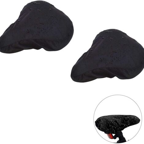 Lot de 2 housses de selle imperméables pour vélo, housses de selle imperméables pour vélo KLB-AquaForge