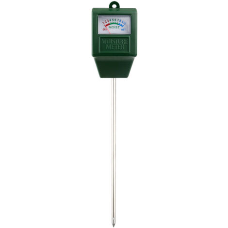 Lot de 2 - Humidimètre de sol avec stylo - Testeur pour fleurs et jardin - Humidimètre de sol - Testeur de sol à tête carrée