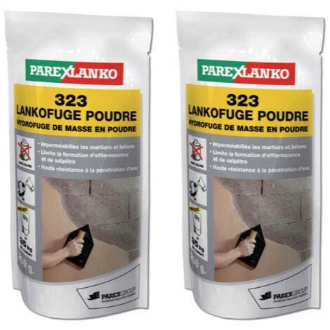 Lot de 2 hydrofuges de masse PAREXLANKO 323 Lankofuge poudre - 250g