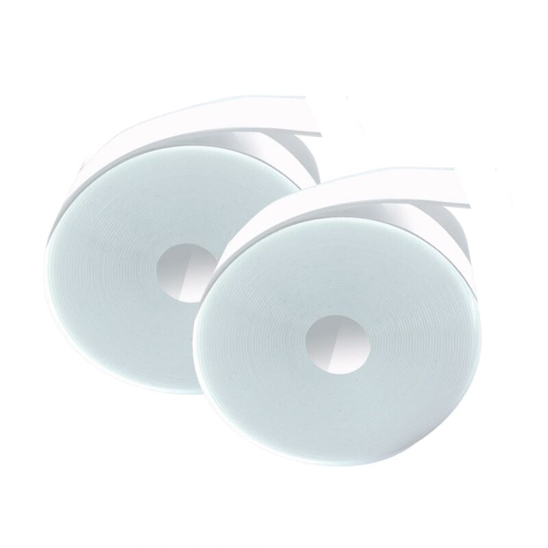 Venteo - Lot de 2 insulation strip Bande d'étanchéité auto-adhésive transparente - Isolation thermique portes et fenêtres - Imperméable à l'eau