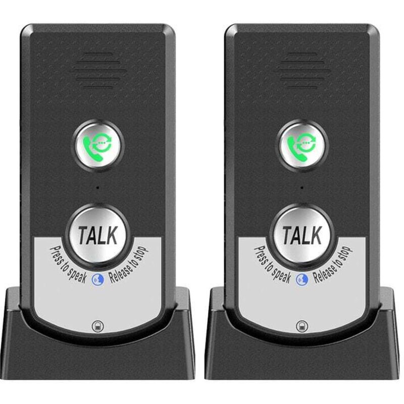 Tuserxln - Lot De 2 Interphones Sans Fil Pour La Maison, Appelant Bidirectionnel, Interphone Vocal Portable Sans Fil Ultra Longue Distance Pour