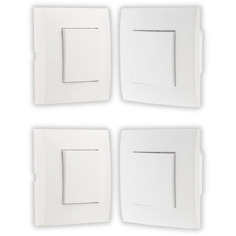 Otio - Lot de 2 interrupteurs va et vient sans fil connectés