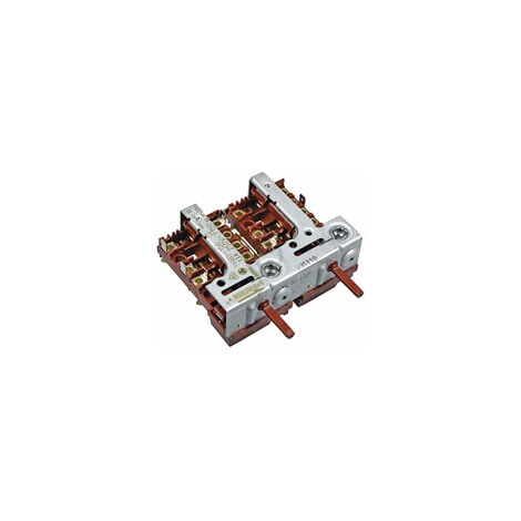 Lot de 2 interrupteurs de plaque de cuisson droite compatibles avec Siemens 00643741 YH80-150 pour plaque de cuisson