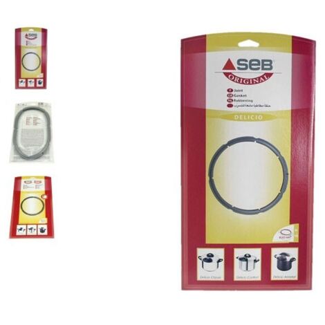 Lot de 2 joints 8/10L diam 253mm pour Autocuiseur SEB 980158
