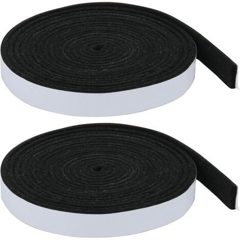 Lot de 2 joints d'étanchéité pour fumeurs - Haute chaleur - Pour barbecue - Pour fumeurs - 2 pièces de 3/4" x 1/8" - 15 pieds