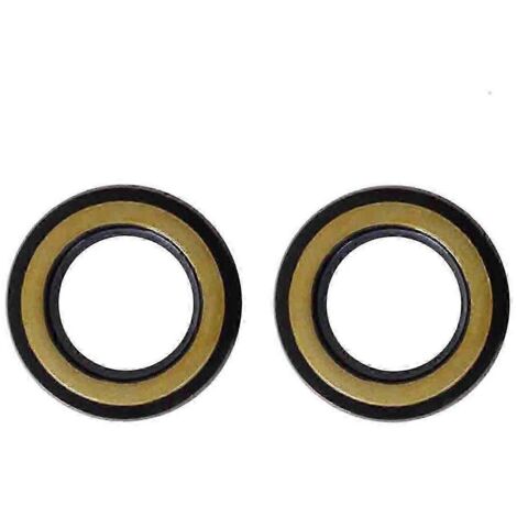 Lot de 2 joints d'huile 93101-23070 pour moteurs hors-bord Yamaha 30, 40, 48, 50, 55, 60 et 70 CV (1984-2021).