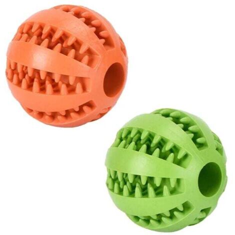 Lot de 2 jouets à mâcher pour chiots contre l'ennui, brosse à dents pour chien