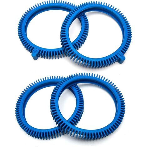 Lot de 2 Kit combiné de pneus avant et arrière de remplacement pour le kit de pneus avant Poolvergnuegen PoolCleaner avec 896584000-143 et kit de pneus arrière 896584000-082