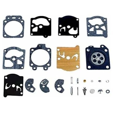 Lot de 2 Kit Réparation du Carburateur Joint Membrane Compatible avec Walbro K10-WAT WA & WT Séries Stihl Hus-qvarna Poulan McCulloch Echo THISNDE