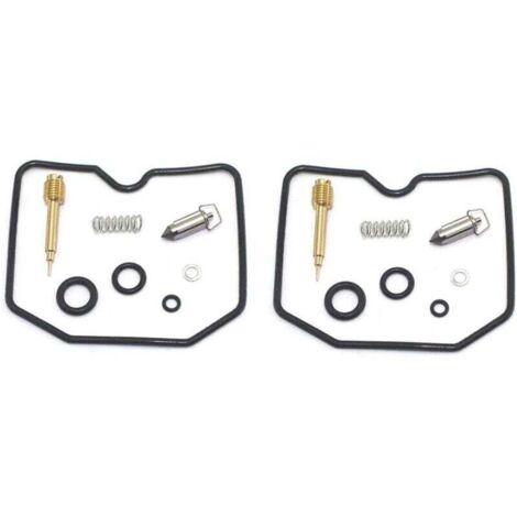 Lot de 2 Kits de Réparation de Carburateur de Moto pour Kawasaki GPZ500S GPZ 500S 1987-2003
