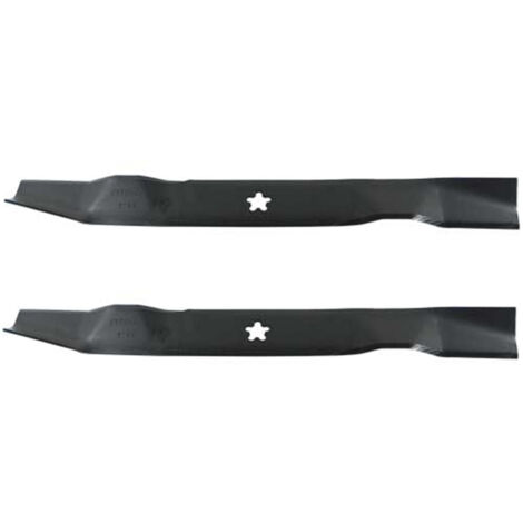Lot de 2 Lames pour tondeuse AYP 53cm mulching référence : 134149 - 139775