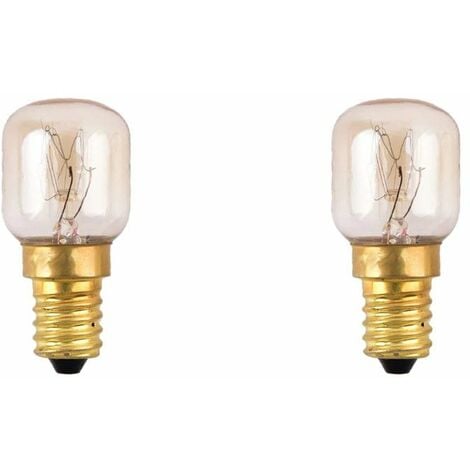 OSRAM Lot de 2 Lampes de four 15W SES E14 300°C (4050300065052) Four, cuisinière ALLENZI, ARISTON HOTPOINT, ARTHUR MARTIN ELECTROLUX, ASKO, ASPES, ATAG, BEHA, BLANCO, BLOMBERG, BOREAL, BOSCH, BRANDT, CANDY,