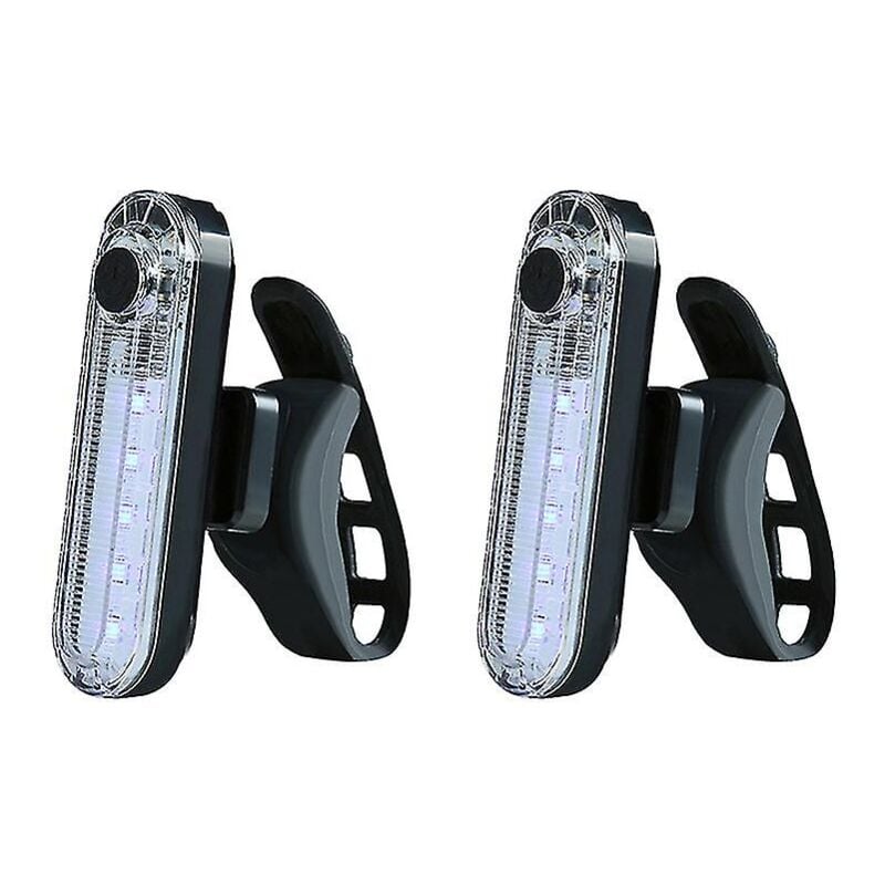 Fei Yu - Lot de 2 lampes de vélo rechargeables par usb