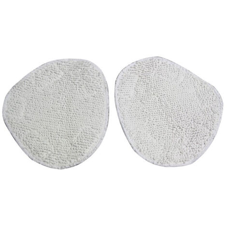 Lot de 2 lingettes (270 x 235 x 6 mm) pour nettoyeur Vapeur Steam Mop 4160 Ariete, SILVER CREST AT5176005400