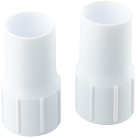 Lot de 2 manchons de rechange en plastique pour tuyau de piscine - 38 mm