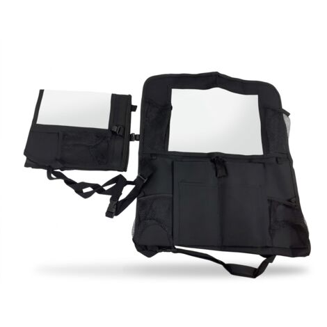 [Lot de 2] - MARQUE INCONNUE - Organisateur de dossier de siège de voiture - Multi-poches et support tablette - Rangement optimal et protection - Voir photos