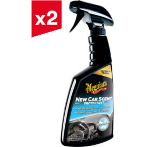Lot de 2 Meguiar’s® Sprays plastiques intérieurs finition véhicule neuf, 16 oz (473 ml) bouteille